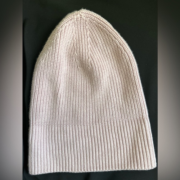 Lululemon RIBBED MERINO WOOL BLEND KNIT BEANIE size L/XL Pink - Picture 6 of 8